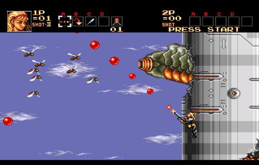 Обо всем - Contra Hard Corps. Сюжетная линия в случае освобождения научного центра и схватки с профессором. 